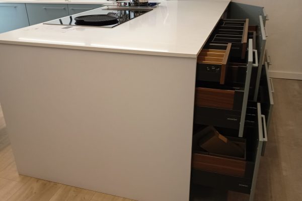 Zijaanzicht schiereiland